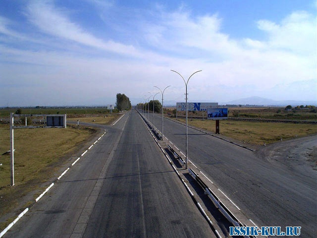 Автодорога Бишкек - Аэропорт "Манас" останется без света на два месяца